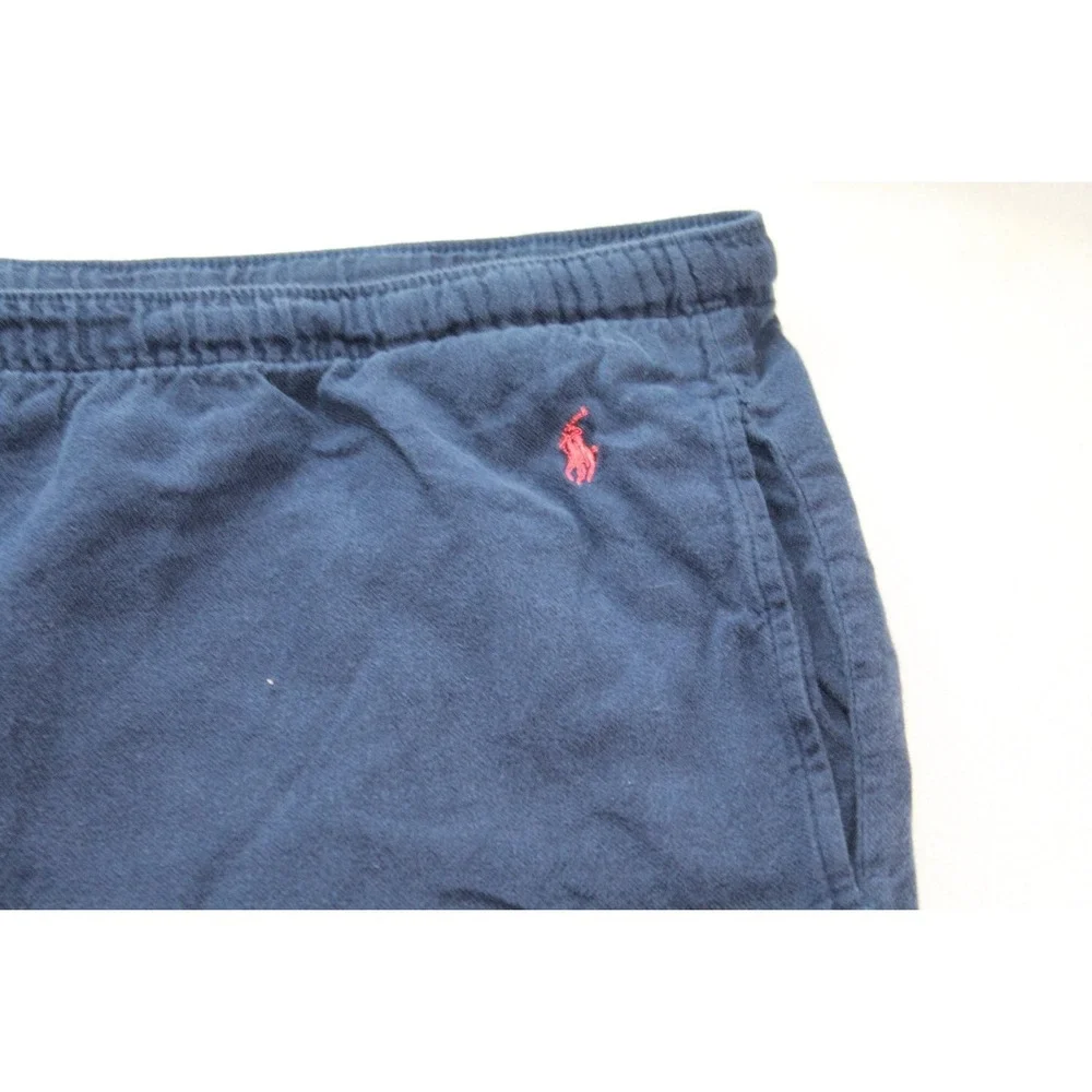 Polo by Ralph Lauren Pajama Pants Mens Large Blue Embroidered